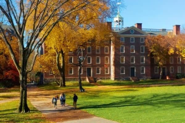 Brown university to learn English