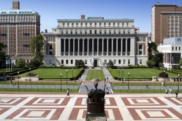 Columbia University to learn English