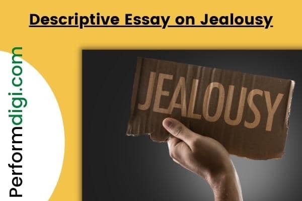write a short essay on jealousy