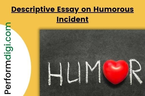 write a descriptive essay on humorous incident