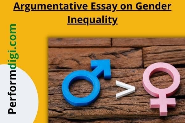 argumentative essay on gender inequality