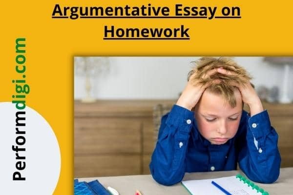 students are given too much homework argumentative essay