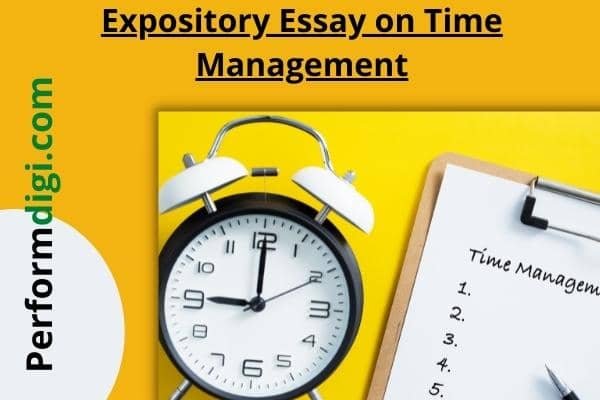 write an expository essay on time management pdf